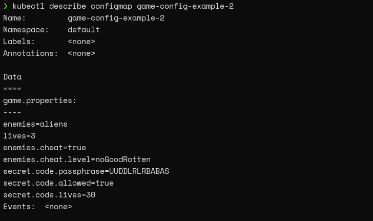 Game Config Example 2