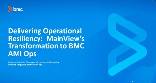 Delivering Operational Resiliency