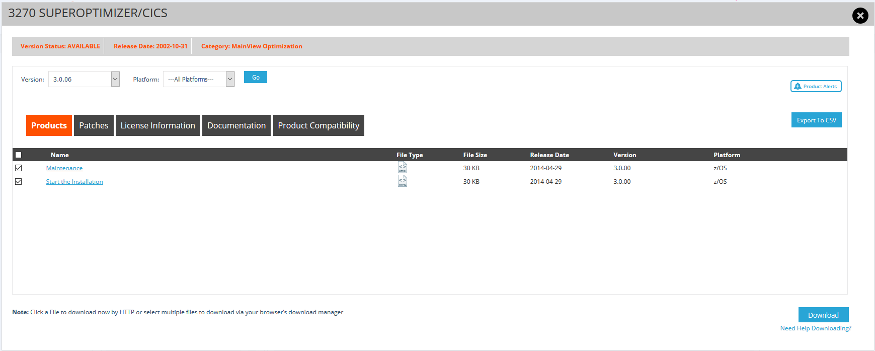 Superoptimizer/CICS